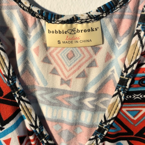 Aztec Design Mid Length Dress - Picture 2 of 3